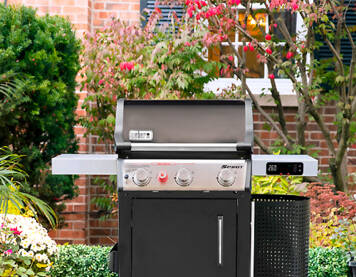 1 x Weber Griller Spirit EPX-325S GBS Smart Grill, schwarz